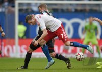 Fussball, 1. Bundesliga  Saison 2014/2015: Hamburger SV - Bayer 04 Leverkusen