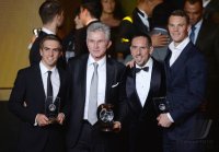 Fussball International  FIFA Ballon d Or 2013: Gewinner des FC Bayern Muenchen