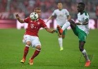 Fussball 1. Bundesliga Saison 2016/2017: FC Bayern Muenchen - SV Werder Bremen