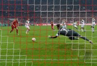 FUSSBALL DFB POKAL  Saison 2012/2013:  FC Bayern Muenchen - VfL Wolfsburg