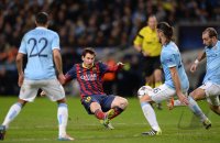 Fussball International CHL Saison 13/14: Manchester City - FC Barcelona