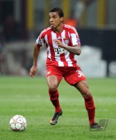 Fussball CHL  Saison 2010/2011: Luiz Gustavo (FC Bayern Muenchen)