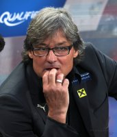 Fussball International EM 2012 Qualifikationsspiel:  Trainer Dietmar CONSTANTINI (Oesterreich)
