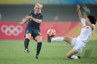 FUSSBALL  Olympia 2008   Vorrunde  Frauen  China - Schweden