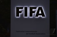 FIFA Schriftzug Hauptsitz in Zuerich