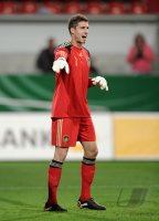 Fussball International  U 21 Laenderspiel: Torwart Kevin Trapp (Deutschland)