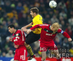 Fussball Bundesliga: Dortmund - Leverkusen, Zweikampf