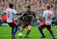 Fussball, 1. Bundesliga, Saison 2010/2011: FC St. Pauli - Hamburger SV
