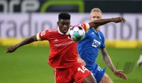 Fussball 1. Bundesliga Saison 20/21: TSG 1899 Hoffenheim - 1. FC Union Berlin