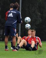 Fussball 1. Bundesliga: Training beim FC Bayern Muenchen