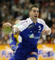 Handball-WM: Frankreich, Guillaume GILLE am Ball