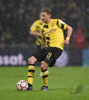 Fussball, 1. Bundesliga  Saison 2014/2015: SV Werder Bremen - Borussia Dortmund