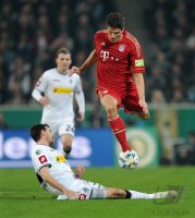 FUSSBALL  DFB POKAL SAISON  11/12  HALBFINALE: Gladbach - FC Bayern Muenchen