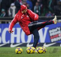 Fussball 1. Bundesliga  09/10  FC Bayern Muenchen  -  SV Werder Bremen