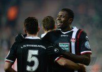Fussball DFB Pokal Achtelfinale 13/14 : JUBEL 1. FC Kaiserslautern