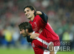 FUSSBALL  Quali Euro  2004 JUBEL Schweiz