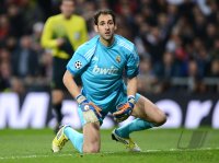 FUSSBALL INTERNATIONAL CHL ACHTELFINALE 12/13:  Torwart Diego Lopez (Real Madrid)