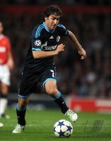 Fussball CHL  Saison 2010/2011:  Raul (FC Schalke 04)