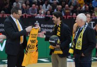 Basketball 1. Bundesliga 16/17 Hauptrunde: Walter Tigers Tuebingen - FC Bayern Muenchen