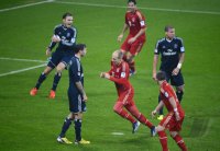 FUSSBALL  1. BUNDESLIGA  Saison 2012/2013: JUBEL FC Bayern Muenchen