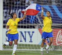 Fussball Frauen FIFA U 20  WM  2008  Brasilien - Korea DVR
