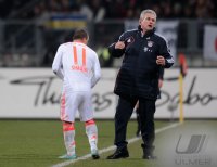 Fussball 1. Bundesliga, Saison 2012/2013:  Xherdan Shaqiri und Trainer Jupp Heynckes (v. li., FC Bayern Muenchen)