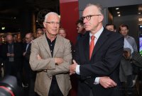 Fussball: Sonderausstellung in der Erlebniswelt des FC Bayern Muenchen in der Allianz Arena