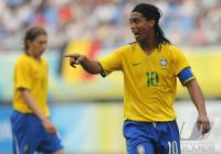 FUSSBALL  Olympia 2008   Vorrunde  Maenner   Brasilien - Belgien