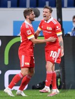 Fussball 1. Bundesliga Saison 20/21: TSG 1899 Hoffenheim - 1. FC Union Berlin
