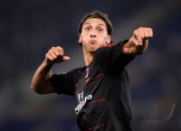 FUSSBALL SERIE A:  Zlatan Ibrahimovic (AC Mailand)