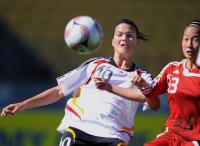 Fussball Frauen FIFA U 17  WM  2008   Deutschland - Kanada