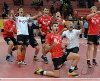 Volleyball 1. Bundesliga  Saison 15/16:  TV Rottenburg -  Netzhoppers KW Bestensee