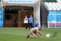 FUSSBALL WM 2014 Vorschau Eroeffnungsspiel: Arena de Sao Paulo