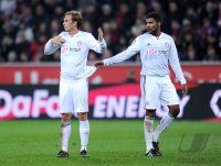 Fussball 1. Bundesliga : Andreas Ottl, Breno (v. li. FC Bayern Muenchen)