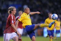 Fussball WM-Qualifikation:  Schweden - Daenemark