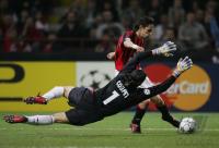 FUSSBALL CHL   AC Mailand - Olympique Lyon