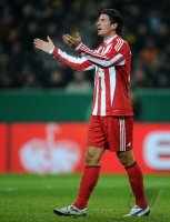 Fussball: DFB Pokal  Saison 2010/2011, Viertelfinale: Bayern, GOMEZ