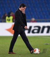 Fussball Europa League Saison 2013/2014: Trainer Roger Schmidt (Red Bull Salzburg)