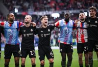 Fussball 1. Bundesliga  Saison  2025/2026  28. Spieltag SC Freiburg - FC Bayern Muenchen