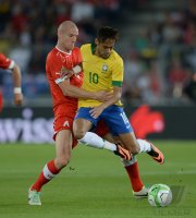 Fussball International Laenderspiel: Schweiz - Brasilien
