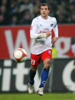 Fussball 1. Bundesliga: HSV, VAN DER VAART Einzelaktion