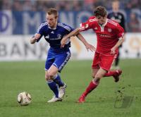 FUSSBALL  DFB Pokal Halbfinale; FC Schalke 04  - FC Bayern Muenchen