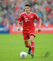 FUSSBALL 1. Bundesliga 2013/2014:  Alessandro Schoepf (FC Bayern Muenchen)