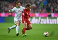 Fussball 1. Bundesliga Saison 15/16: FC Bayern Muenchen -  SV Werder Bemen