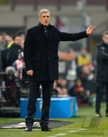 FUSSBALL SERIE A 2012/2013: Trainer Vladimir Petkovic( Lazio)