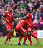 Fussball 1. Bundesliga Saison 18/19: FC Bayern Muenchen - Hannover 96