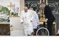 Vatikan, Rom Ostermesse 2024 Papst Franziskus I.