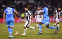 Fussball Supercoppa Italia Finale 2014 in Doha: Carlos Tevez (Juventus Turin)