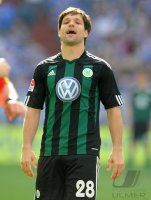 Fussball: 1. Bundesliga Saison 2010/2011: Wolfsburg, DIEGO