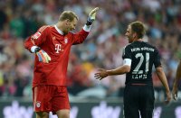 Fussball 1. Bundesliga, Supercup: FC Bayern Muenchen - Borussia Dortmund